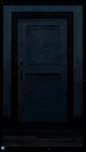 a blue door with the words " tyk-tyk " written on it