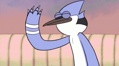 Regular Show Mordecai GIF - Regular Show Mordecai Deal With It GIFs