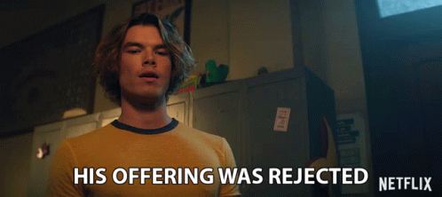 His Offering Was Rejected Sam Corlett GIF - His Offering Was Rejected Sam Corlett Caliban GIFs
