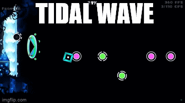 Tidal Wave Geometry Dash GIF - Tidal Wave Geometry Dash Gd GIFs