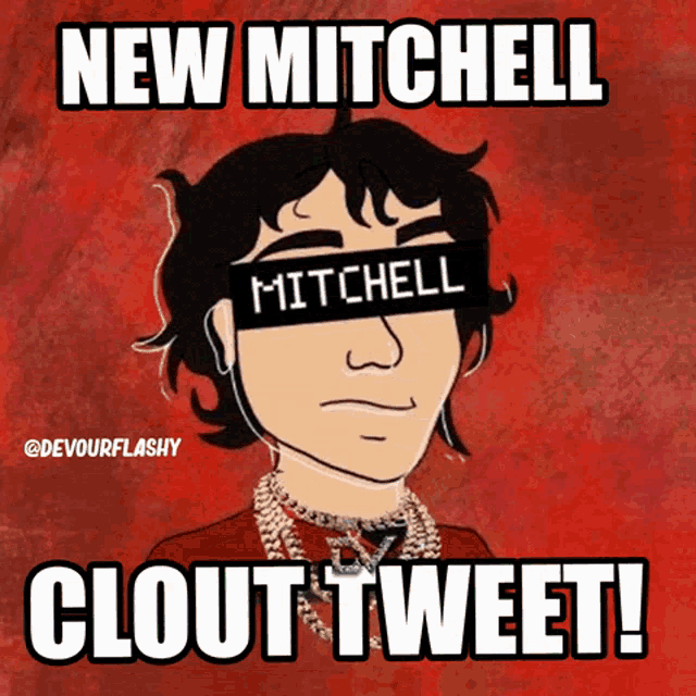 New Mitchell Clout Tweet GIF - New Mitchell Clout Tweet Mitchell Tweet GIFs