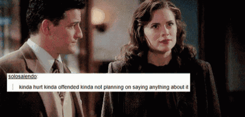Hayley Atwell Enver Gjokaj GIF