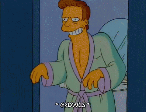 Growls The Simpsons GIF - Growls The Simpsons GIFs