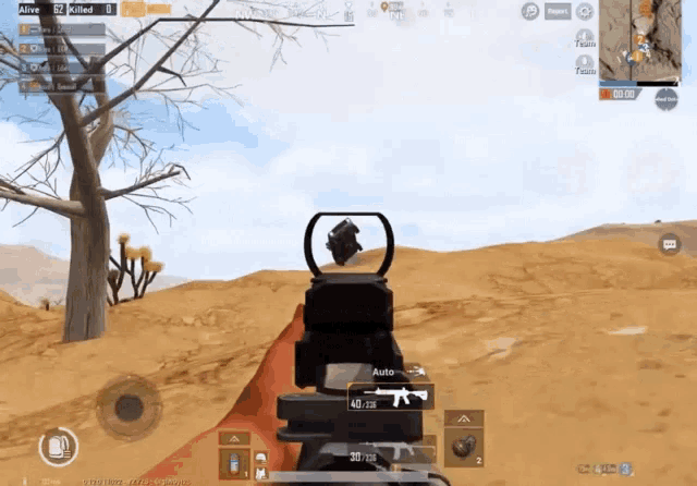 a person is holding a gun in a video game and they are currently alive and killed