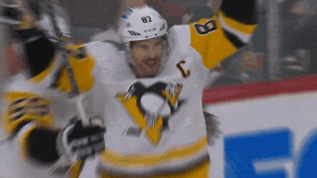 a hockey player wearing a jersey with the number 3