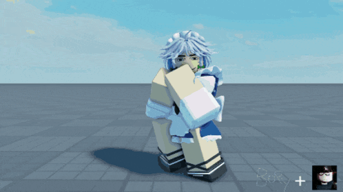 a person holding a carton of milk with the word milk on it