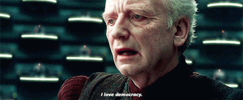 Star Wars Prequel GIF - Star Wars Prequel I Love Democracy GIFs