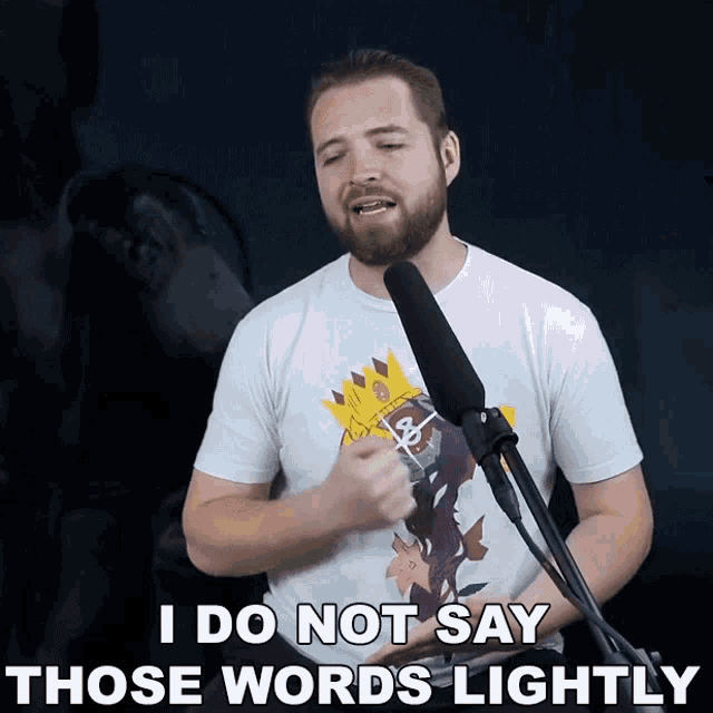 I Do Not Say Those Words Lightly Bricky GIF - I Do Not Say Those Words Lightly Bricky I Truly Stand Behind Those Words GIFs