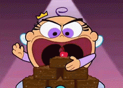 Eating - Fairly Odd Parents GIF - The Fairly Odd Parents Fairy Baby GIFs