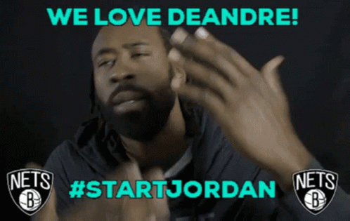 Deandre Jordan Net Fans GIF - Deandre Jordan Net Fans Nets Fans GIFs