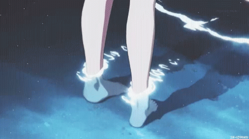 Anime Feet GIF - Anime Feet Water GIFs