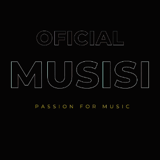 a black background with yellow text that says official musisi
