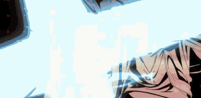 a blurred image of a person holding a bottle of water