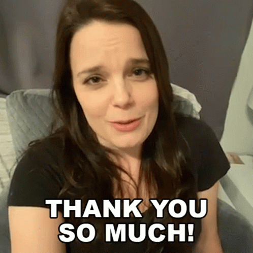 Thank You So Much Kimberly J Brown GIF - Thank You So Much Kimberly J Brown Cameo GIFs