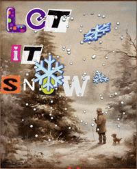 Let It Snow Snowing GIF - Let It Snow Snow Snowing GIFs