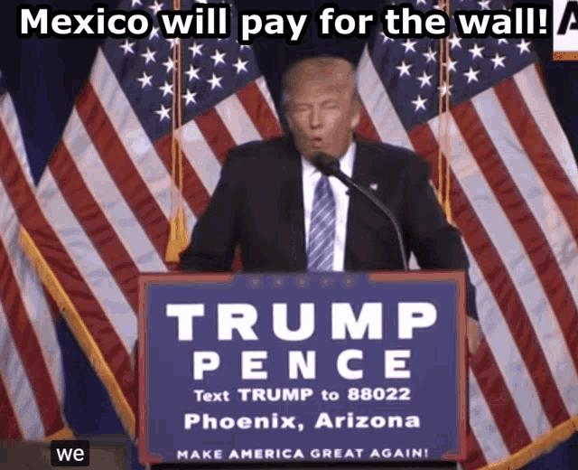 Mexico Will Pay Donald Trump GIF - Mexico Will Pay Donald Trump Trump GIFs