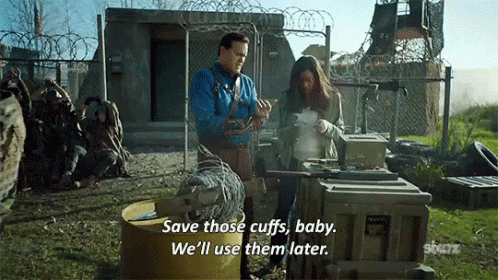 Bruce Campbell GIF - Bruce Campbell Use Them Later GIFs