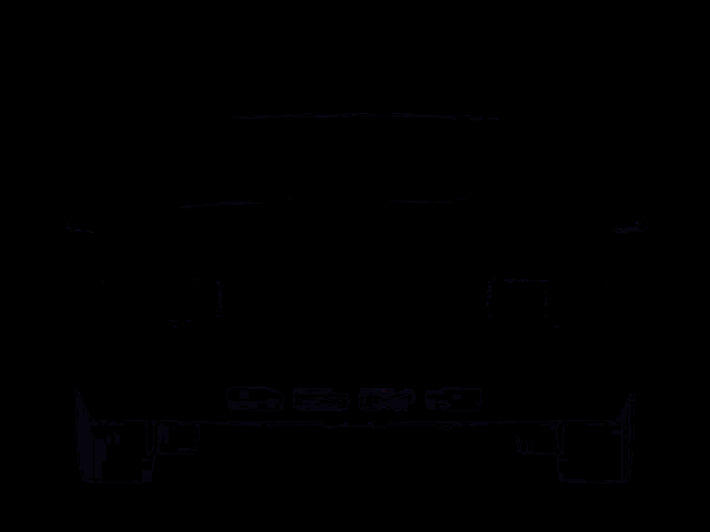 a blue car with the letter s on the back