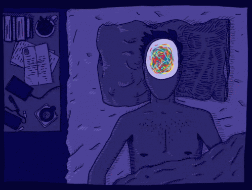 Brain Insomnia GIF - Brain Insomnia Cant Sleep GIFs