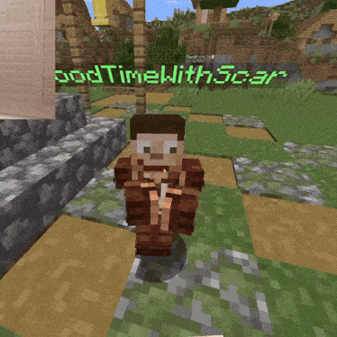 a screenshot of a video game with the name podtime with scar