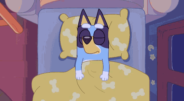 Bluey Dog GIF - Bluey Dog Tired GIFs