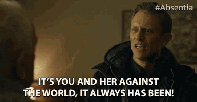 Its You And Her Against The World It Always Has Been Neil Jackson GIF - Its You And Her Against The World It Always Has Been Neil Jackson Jack Byrne GIFs