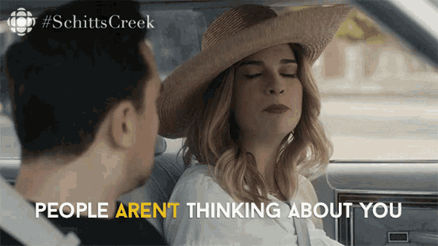 People Arent Thinking About You The Way You Are Alexis Rose GIF - People Arent Thinking About You The Way You Are Alexis Rose Alexis GIFs