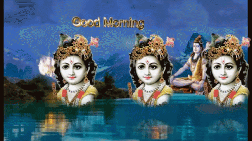 Good Morning Lord Krishna GIF - Good Morning Lord Krishna GIFs