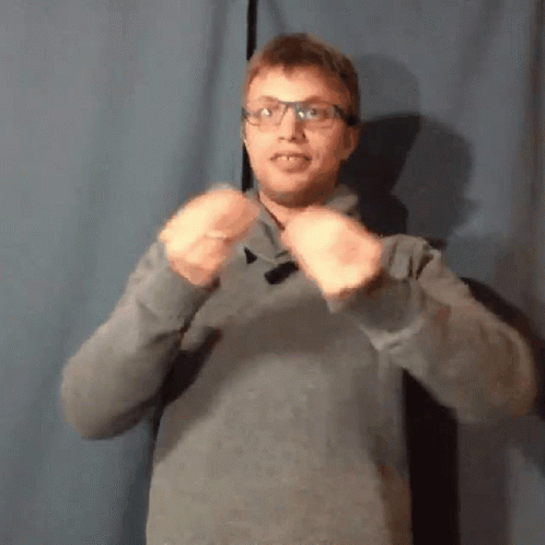 Boy Sign Language GIF