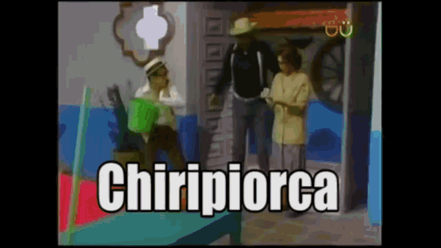 Chiripiorca De Los Chifladitos GIF - Chespirito Chiripiorca Water GIFs