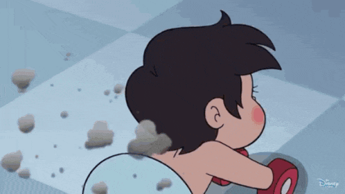 a cartoon character from disney is holding dumbbells in his hands
