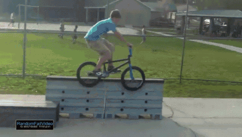 Bmx Fails #1 GIF - Bicycle Motocross Fails Number One GIFs