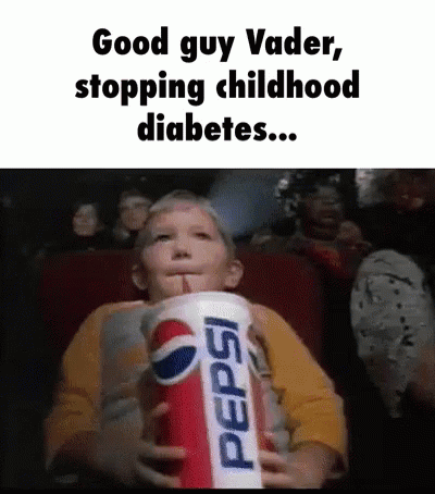 Vader Choke GIF - Vader Choke Pepsi GIFs