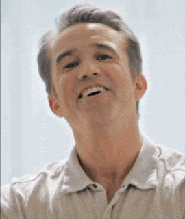 a man says " the rest of you jaded pricks " in front of a white background