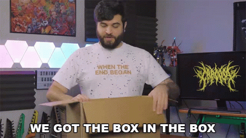 We Got The Box In The Box Andrew Baena GIF - We Got The Box In The Box Andrew Baena Box In The Box GIFs