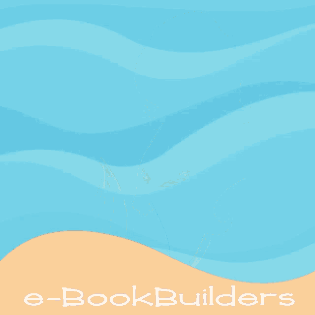 an illustration of a mermaid holding a dolphin with e-bookbuilders written below her