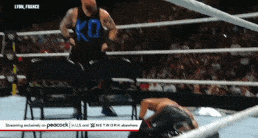 a wrestling match is being streamed on peacock in the u.s. and network elsewhere