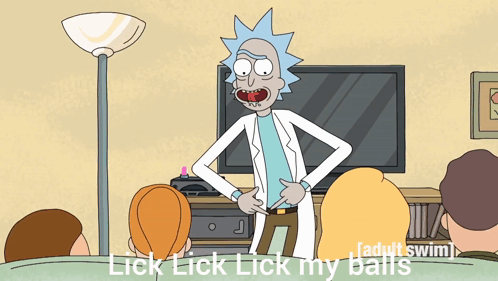 Lick Lick Lick My Balls Lick My Balls Rick And Morty GIF - Lick Lick Lick My Balls Lick My Balls Rick And Morty Rick And Morty GIFs