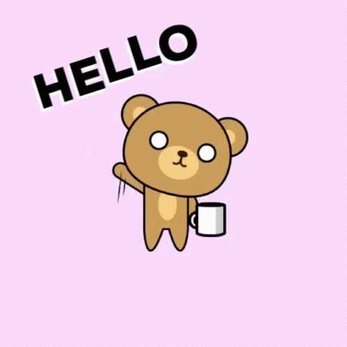 Hello Bear GIF - Hello Bear GIFs
