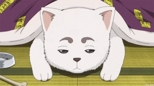 Sadaharu Gintama GIF - Sadaharu Gintama Sleep GIFs