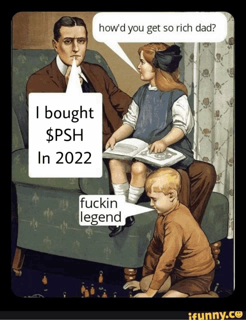 a cartoon of a man talking to a little girl who is sitting on a couch with a book