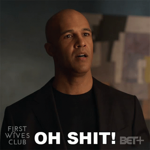 Oh Shit David Montgomery GIF - Oh Shit David Montgomery First Wives Club GIFs