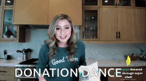Katie Wilson Donation Dance GIF - Katie Wilson Donation Dance Dance GIFs