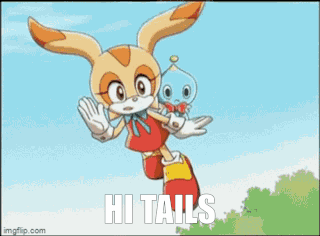 Hi Tails Hi Cream GIF - Hi Tails Hi Cream Tails GIFs