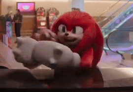 Knuckles Tv Show Challah Bread GIF - Knuckles Tv Show Challah Bread Eating GIFs