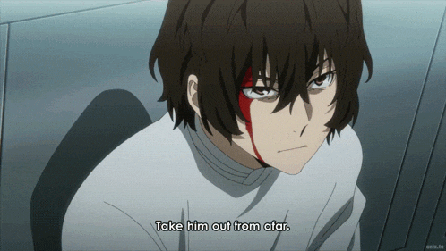 a man with blood on his face says take him out from after