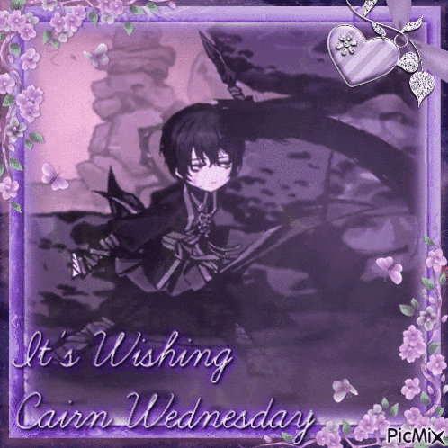 a card that says it 's wishing cain wednesday