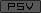 the word psv is written in black letters on a black background