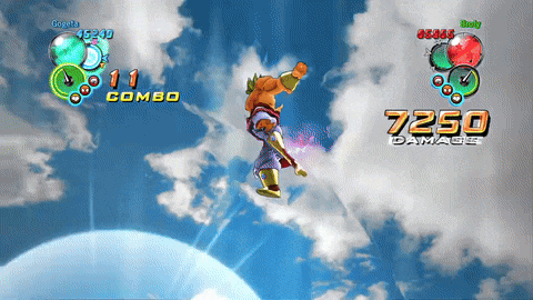 a screenshot of a video game that says 7250 damage on it