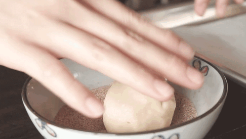 Rolling The Dough Two Plaid Aprons GIF - Rolling The Dough Two Plaid Aprons Dipping The Dough GIFs